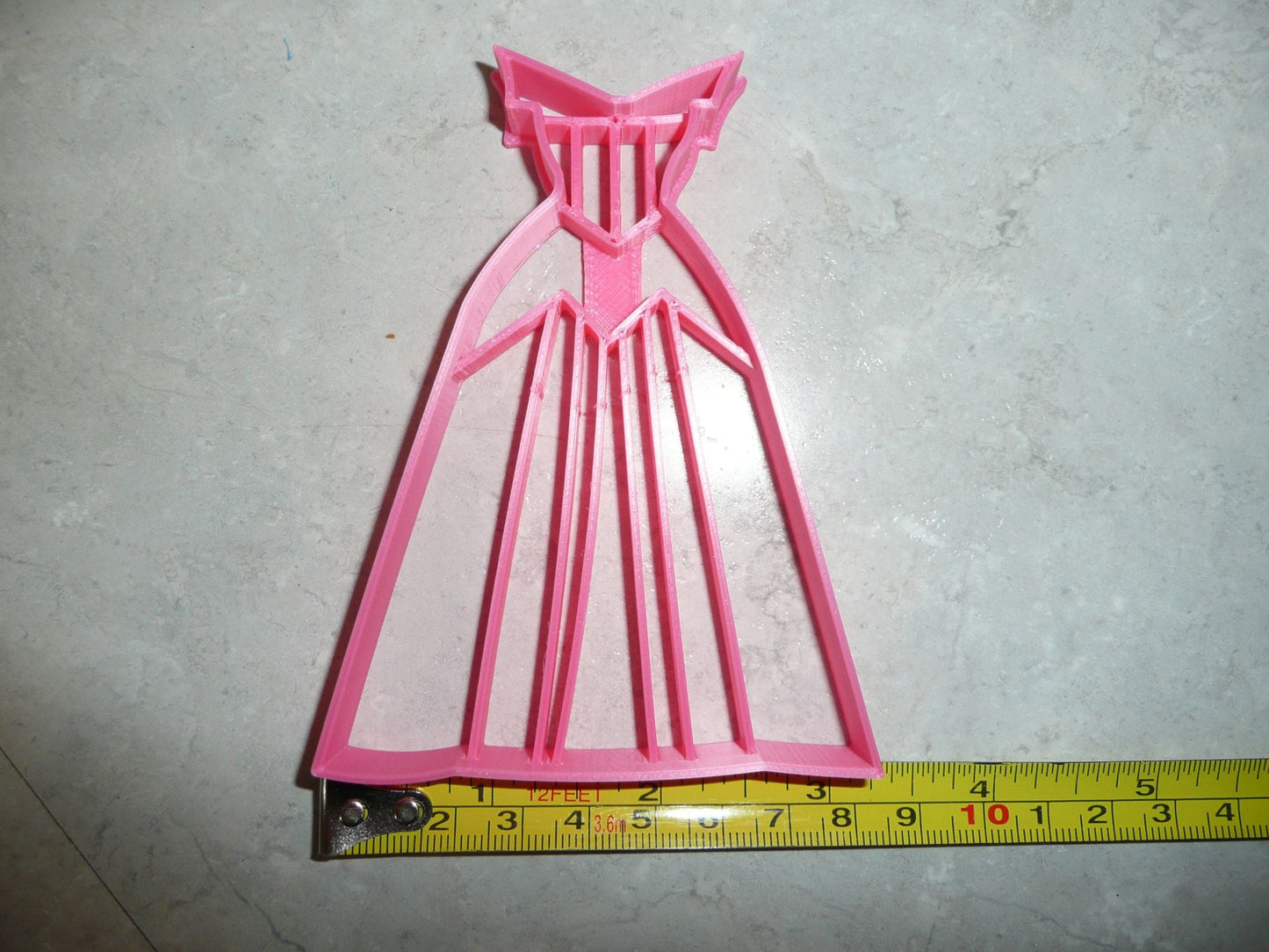 Sleeping Beauty Aurora Princess Dress Cookie Cutter Made In USA PR2911