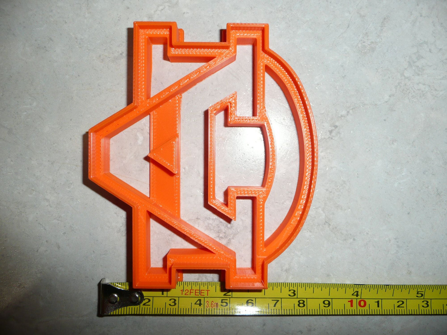 University Of Auburn UA Letters Alabama Tigers Cookie Cutter Made in USA PR704