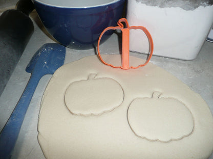 Pumpkin Outline Fall Halloween Thanksgiving Harvest Cookie Cutter USA PR2939