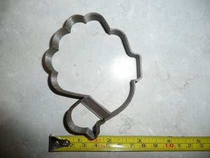 Turkey Side Facing Bird Thanksgiving Holiday Feast Cookie Cutter USA PR2942