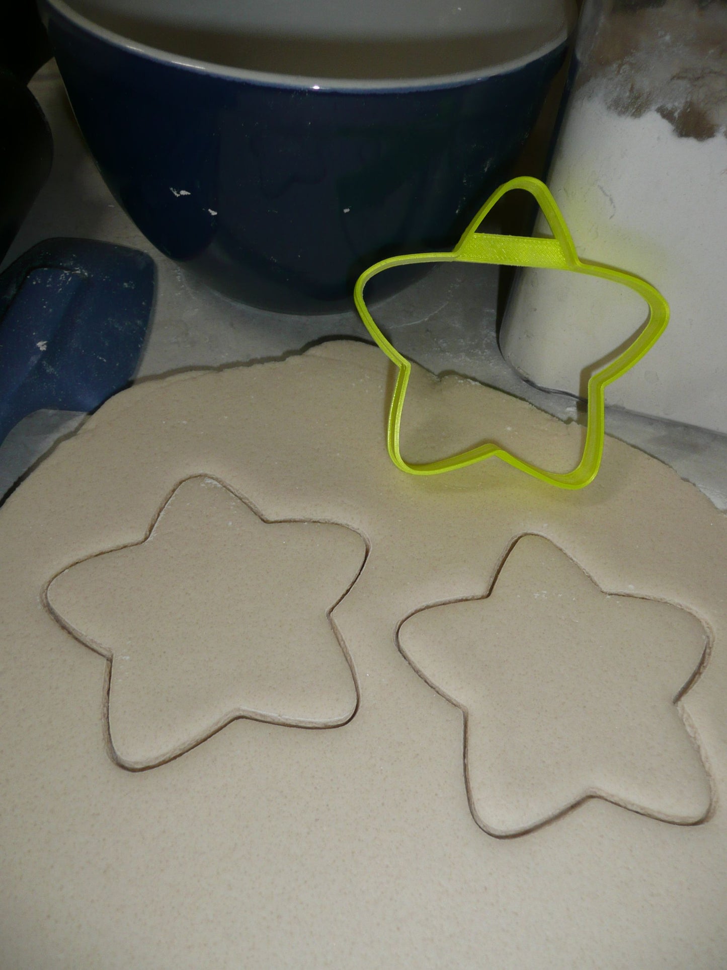 Star Shape With Rounded Corners Christmas Tree Topper Cookie Cutter USA PR2996