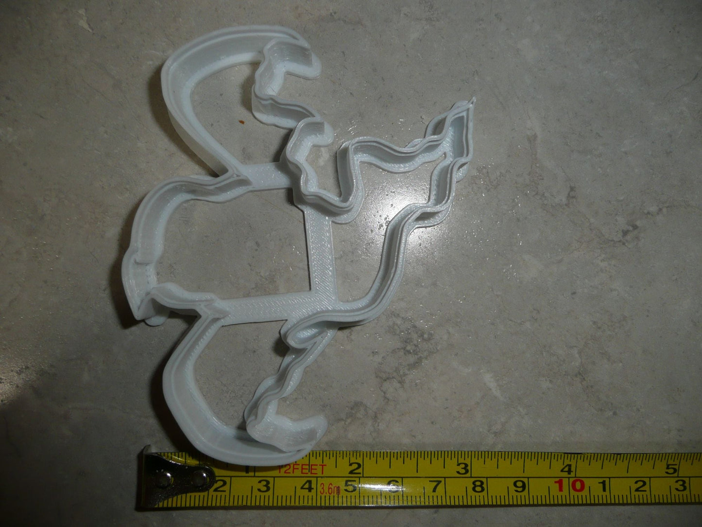 Flying Ghost Outline Spooky Scary Haunted Halloween Cookie Cutter USA PR2940