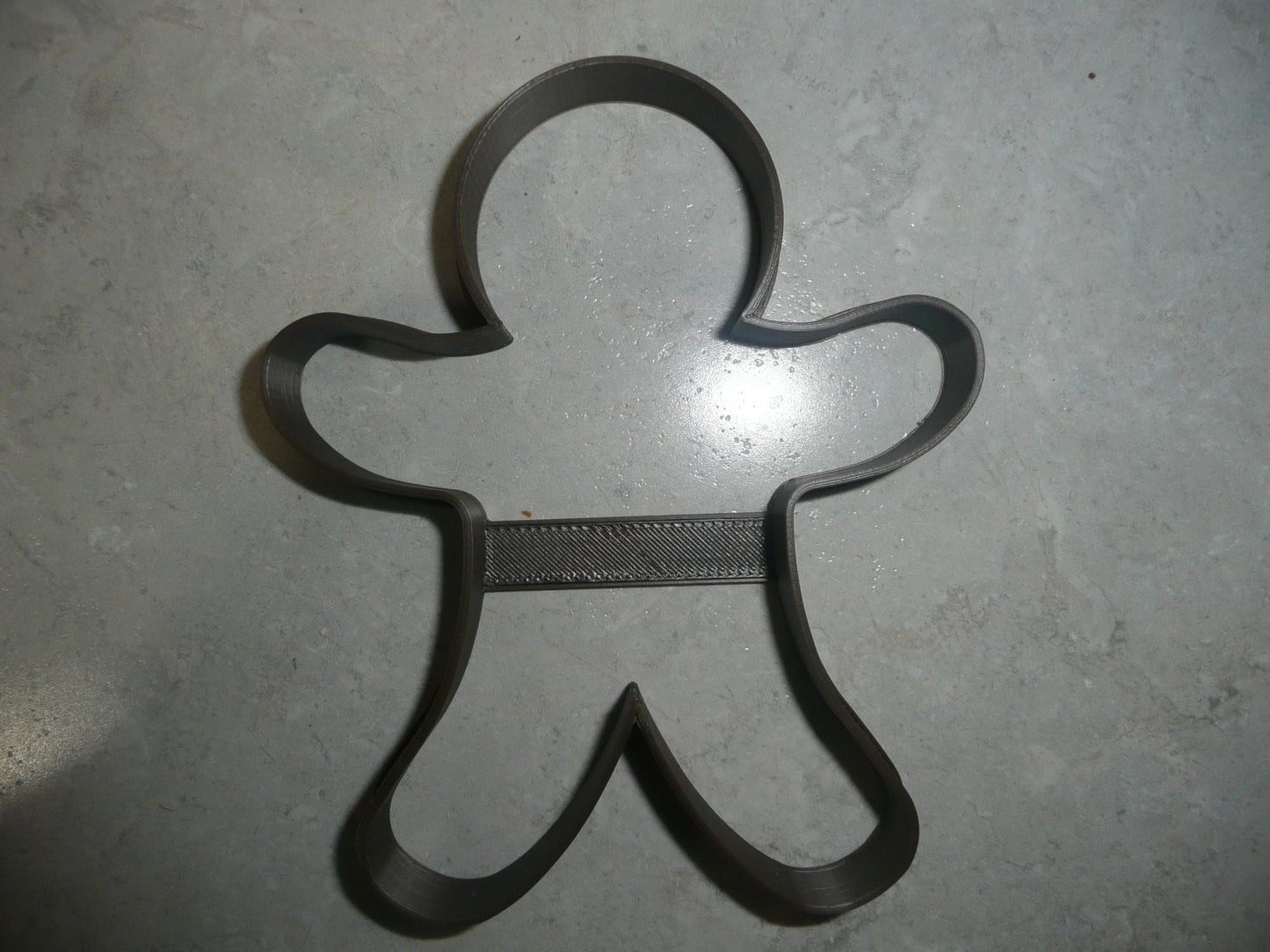 Gingerbread Man Outline Fairy Tale Christmas Cookie Cutter USA PR3246