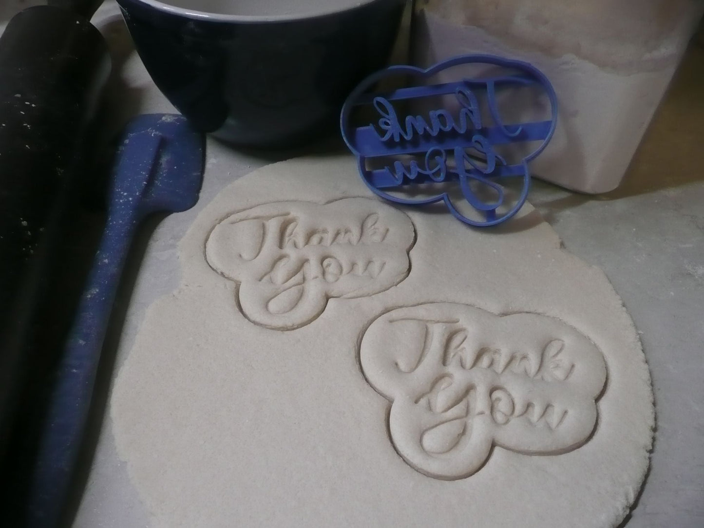Thank You Text Words Thanks Appreciation Gratitude Cookie Cutter USA PR3243
