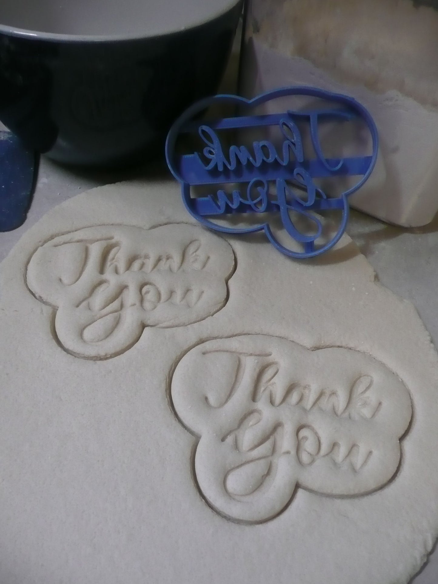Thank You Text Words Thanks Appreciation Gratitude Cookie Cutter USA PR3243