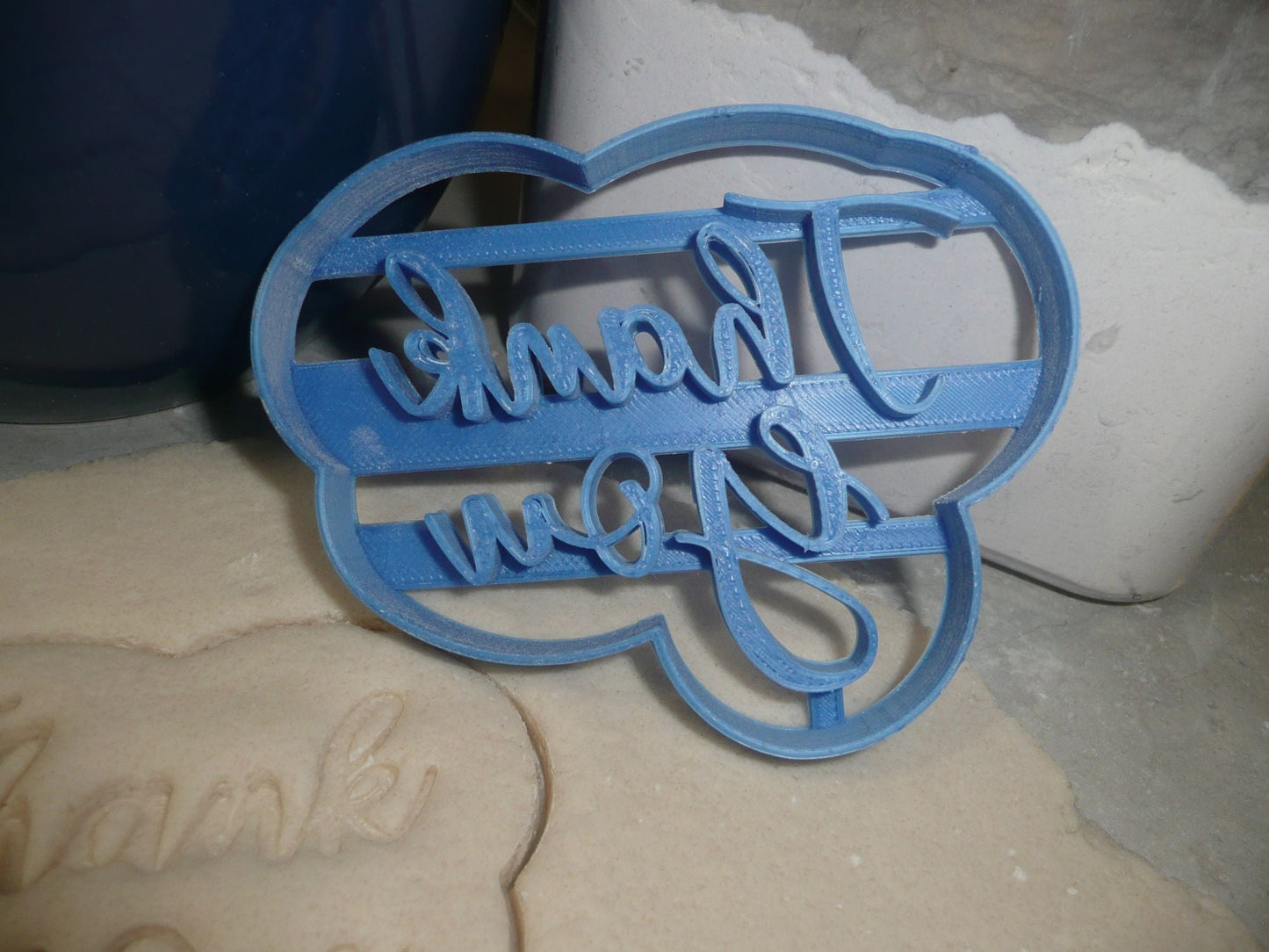 Thank You Text Words Thanks Appreciation Gratitude Cookie Cutter USA PR3243