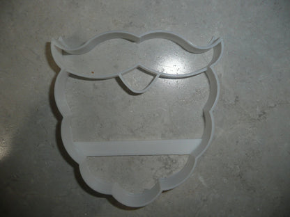 Santa Claus Jolly St Nick Beard Christmas Costume Piece Cookie Cutter USA PR3247