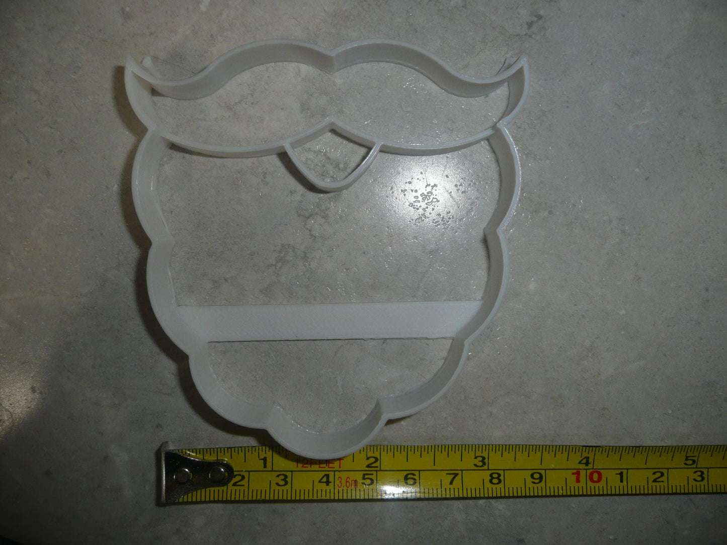 Santa Claus Jolly St Nick Beard Christmas Costume Piece Cookie Cutter USA PR3247