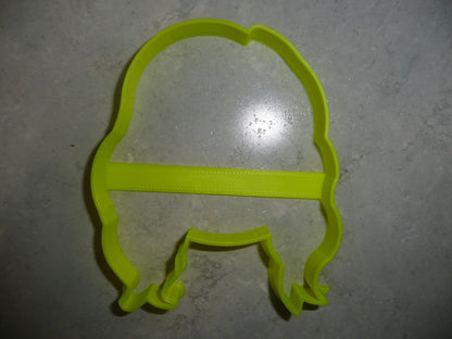 Sarah Face Blond Hair Outline Hocus Pocus Halloween Cookie Cutter USA PR3059