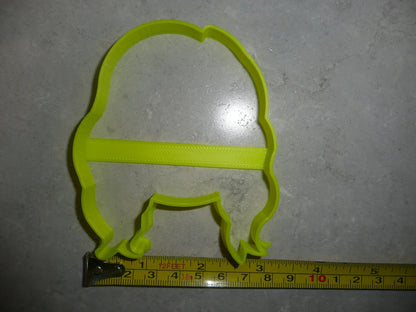 Sarah Face Blond Hair Outline Hocus Pocus Halloween Cookie Cutter USA PR3059