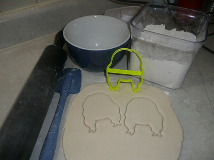 Sarah Face Blond Hair Outline Hocus Pocus Halloween Cookie Cutter USA PR3059