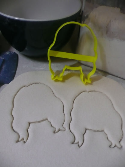 Sarah Face Blond Hair Outline Hocus Pocus Halloween Cookie Cutter USA PR3059