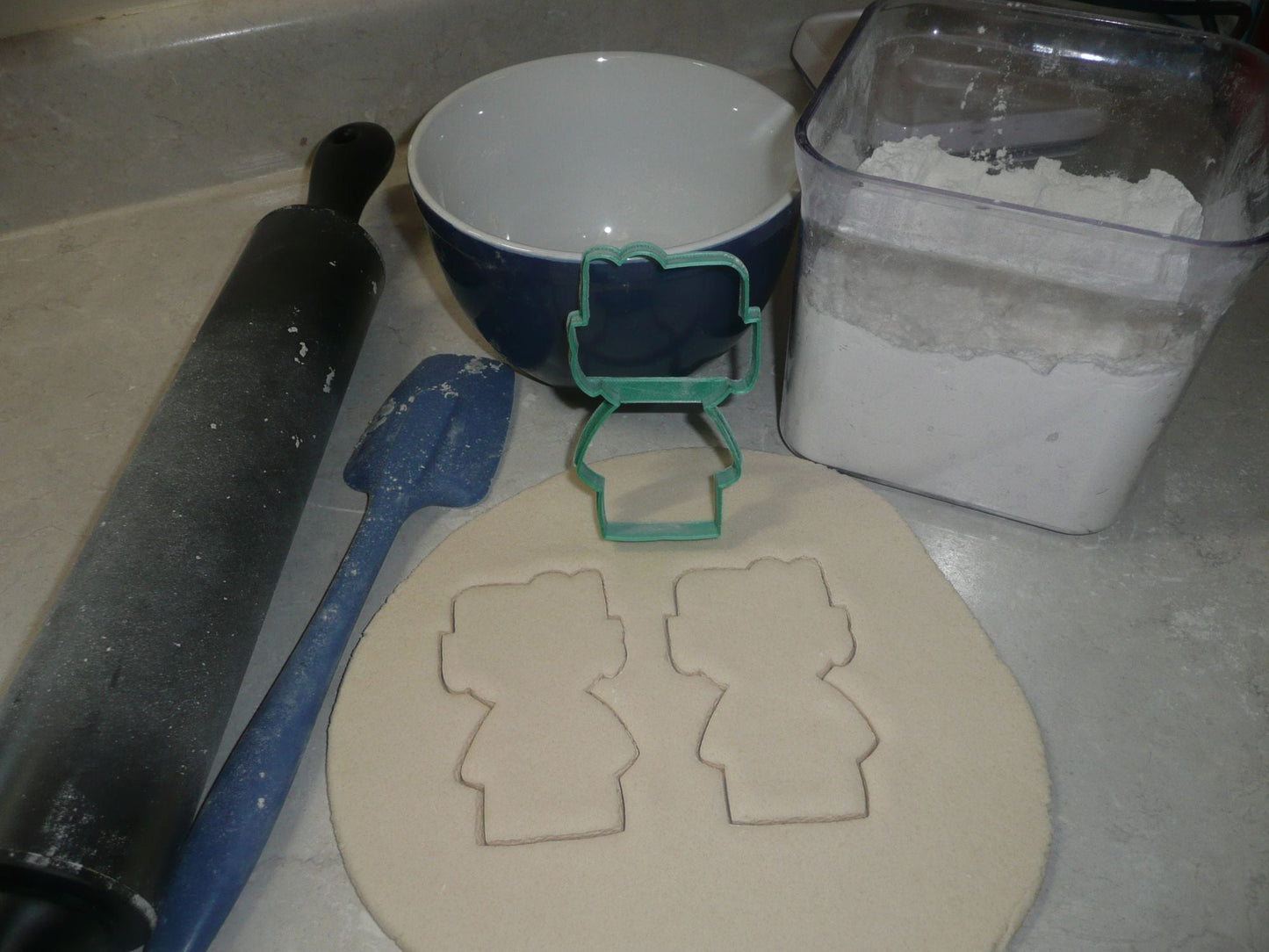 Boy Frankenstein Monster Trick Or Treat Halloween Cookie Cutter USA PR3093