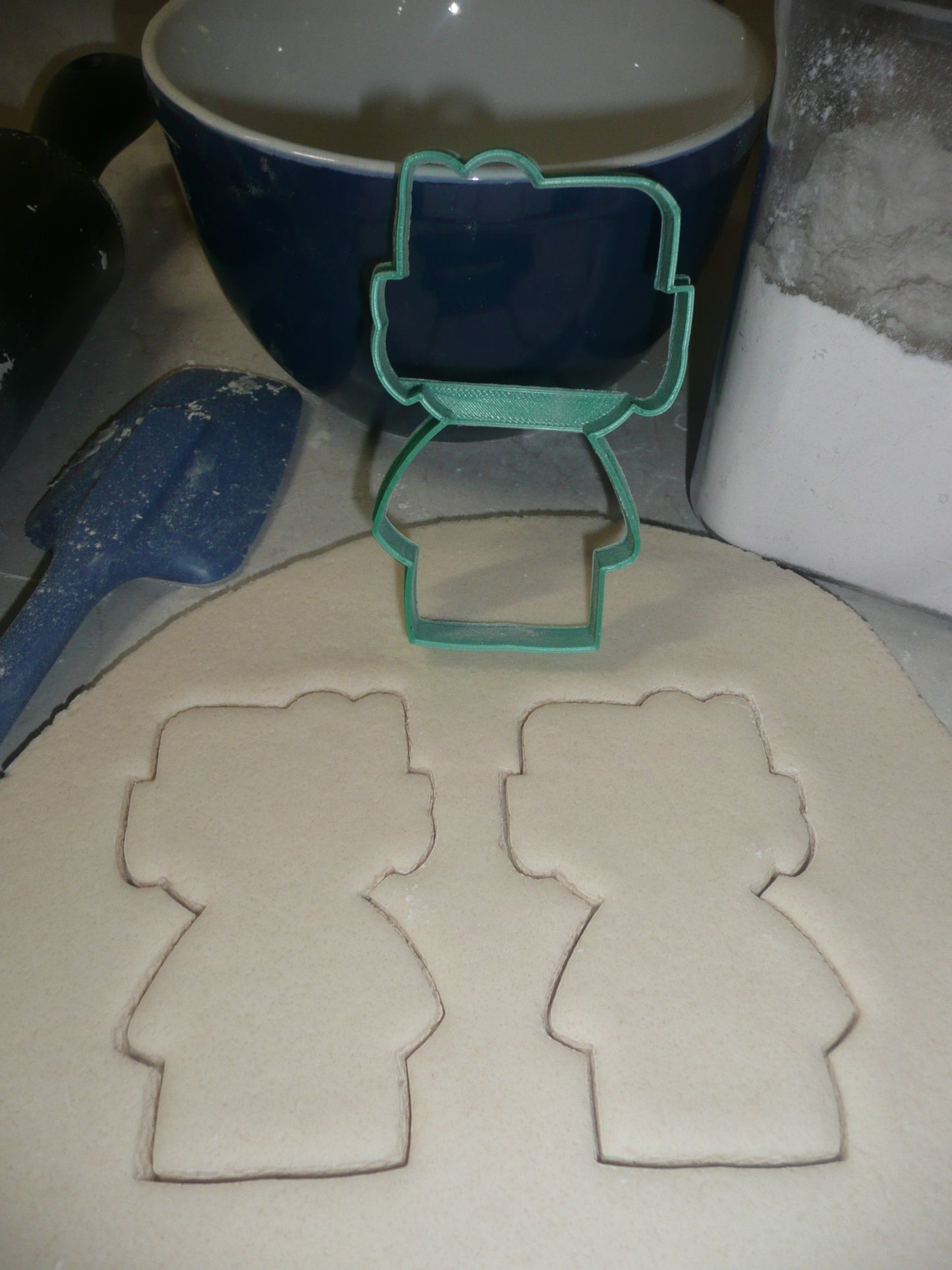 Boy Frankenstein Monster Trick Or Treat Halloween Cookie Cutter USA PR3093
