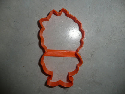 Girl In Pumpkin Dress Costume Trick Or Treat Halloween Cookie Cutter USA PR3096