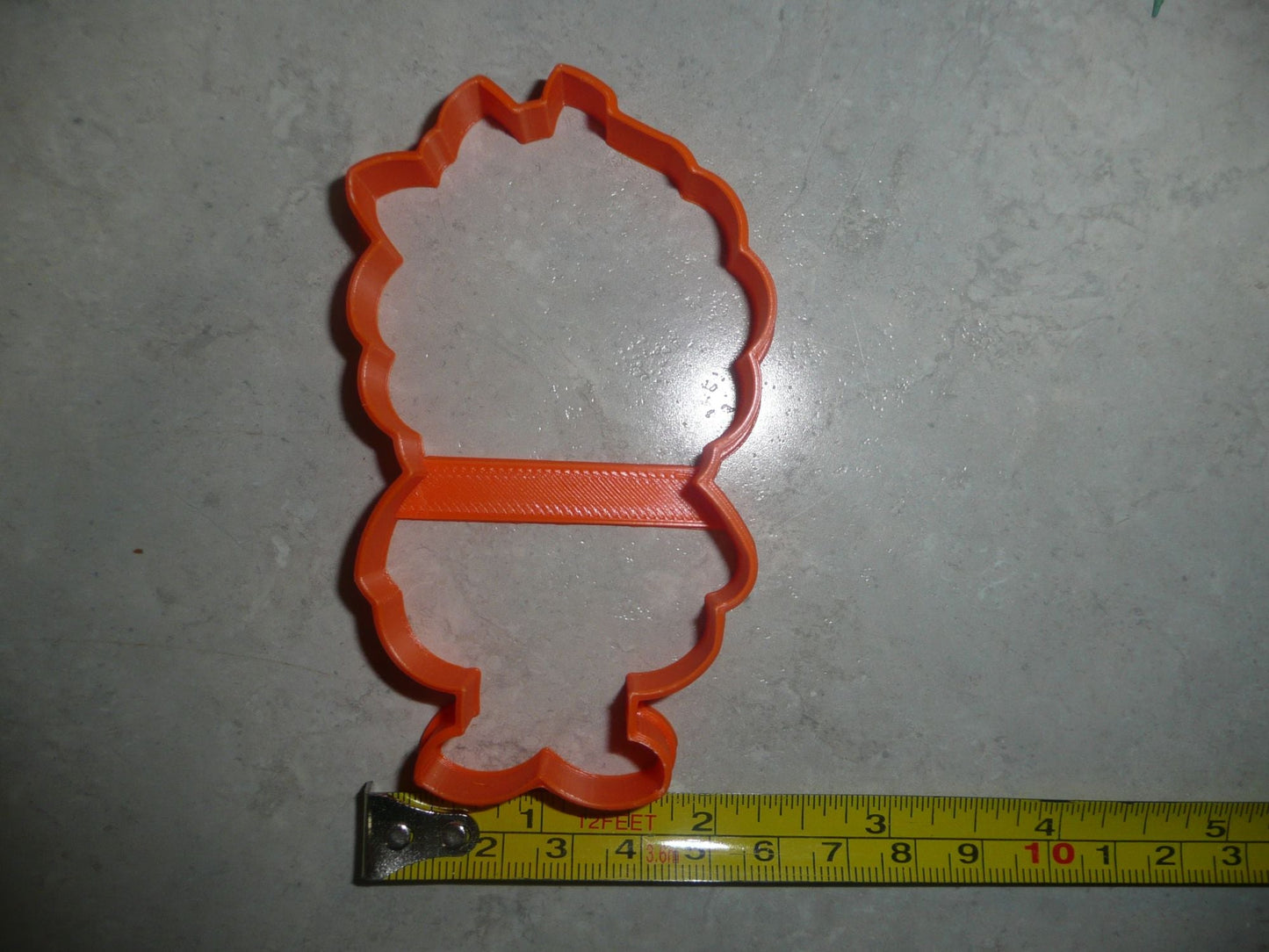 Girl In Pumpkin Dress Costume Trick Or Treat Halloween Cookie Cutter USA PR3096