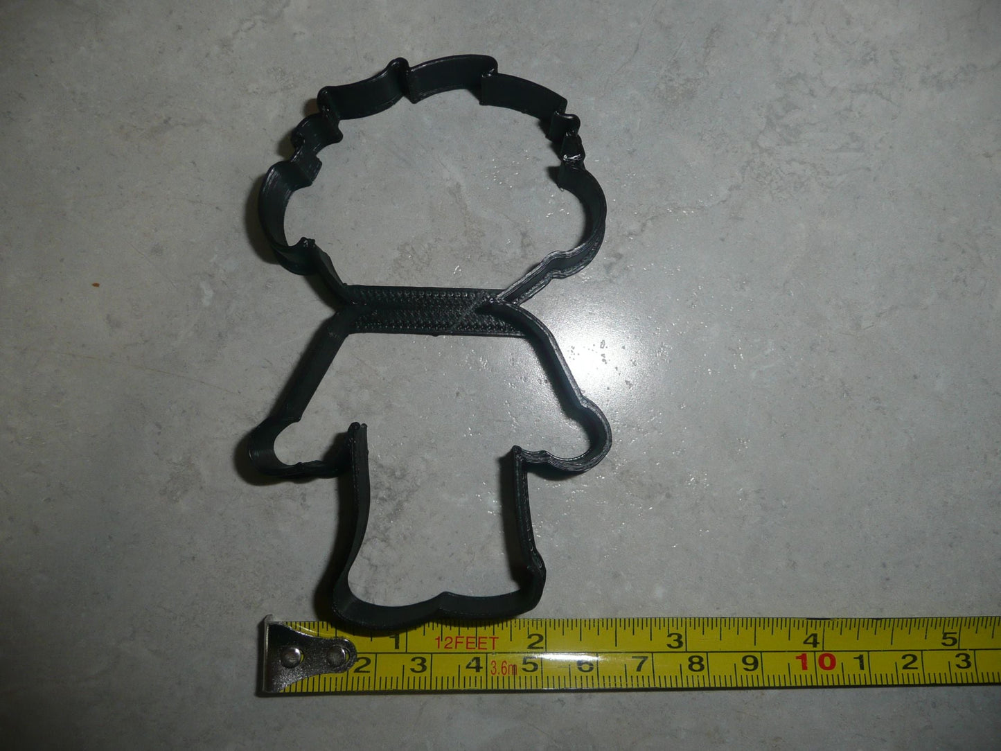 Boy In Skeleton Costume Trick Or Treat Halloween Cookie Cutter USA PR3097