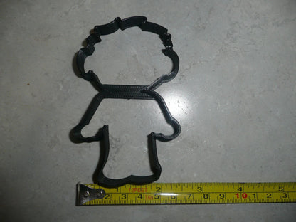 Boy In Skeleton Costume Trick Or Treat Halloween Cookie Cutter USA PR3097