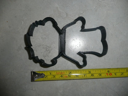 Boy In Skeleton Costume Trick Or Treat Halloween Cookie Cutter USA PR3097