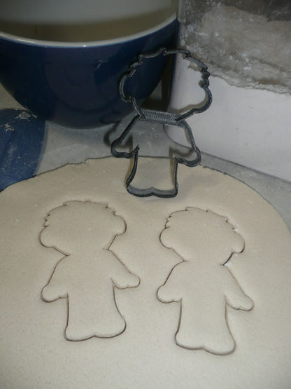 Boy In Skeleton Costume Trick Or Treat Halloween Cookie Cutter USA PR3097