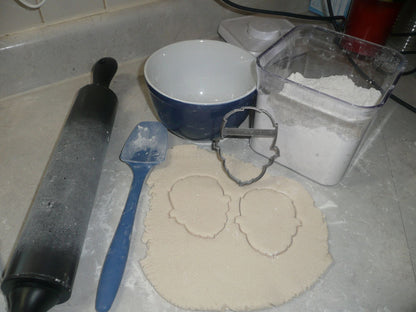 Werewolf Face Outline Human Shapeshift Wolf Halloween Cookie Cutter USA PR3098