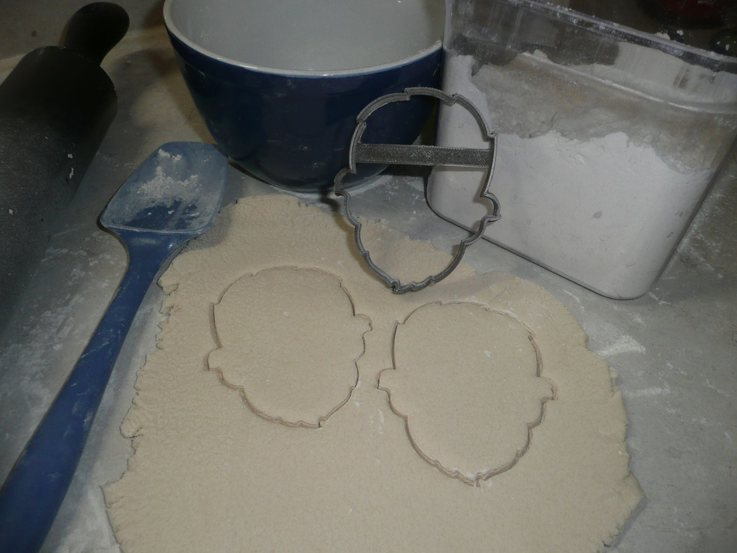 Werewolf Face Outline Human Shapeshift Wolf Halloween Cookie Cutter USA PR3098