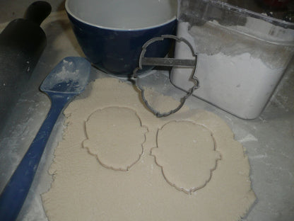Werewolf Face Outline Human Shapeshift Wolf Halloween Cookie Cutter USA PR3098