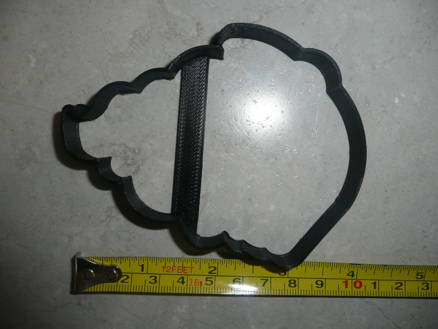 Bride Of Frankenstein Face Outline Monster Halloween Cookie Cutter USA PR3099