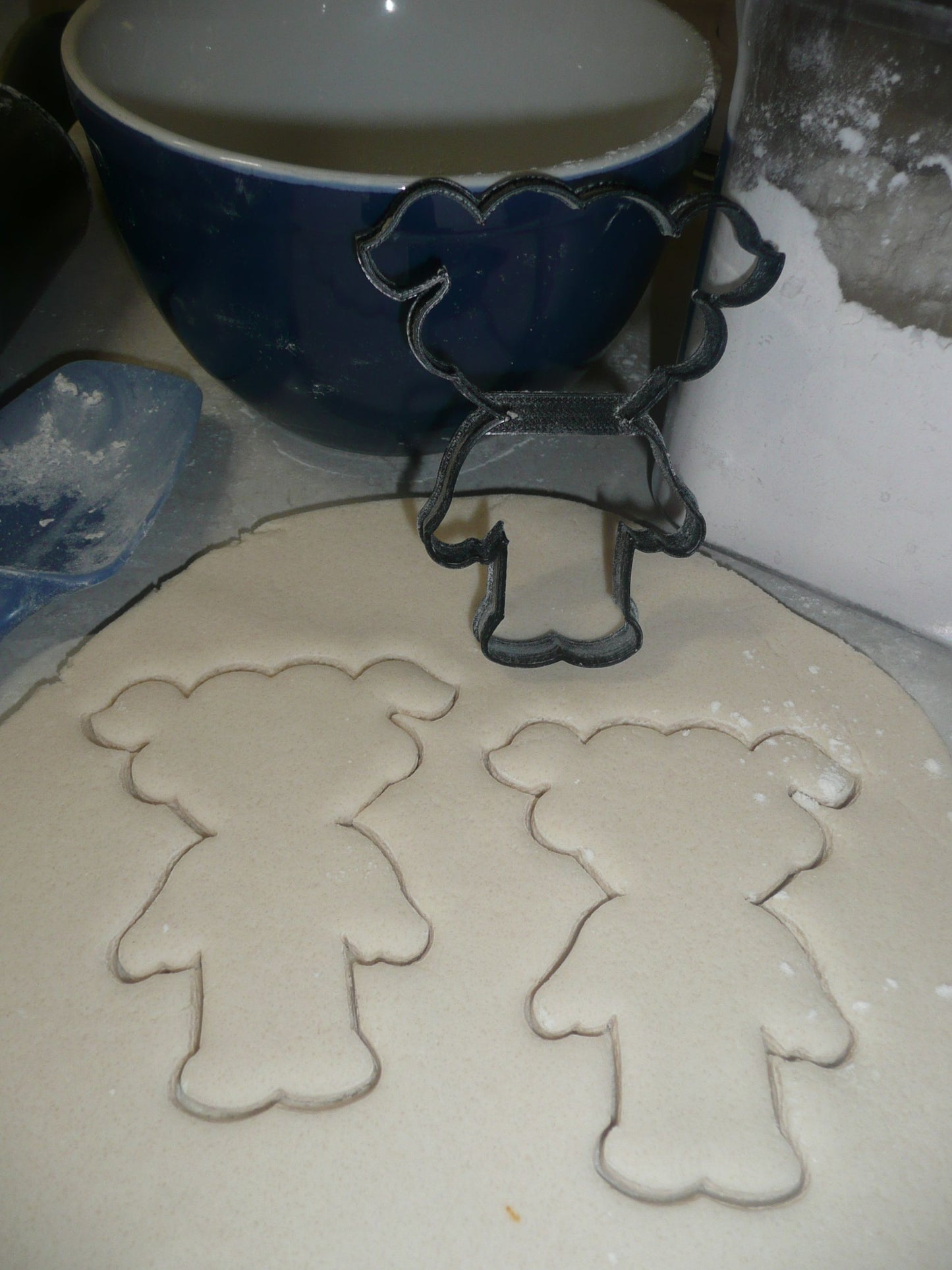 Girl Skeleton Costume Trick Or Treat Halloween Outline Cookie Cutter USA PR3112