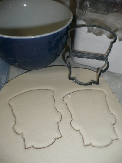 Frankenstein Face Outline Scary Monster Halloween Cookie Cutter USA PR3121