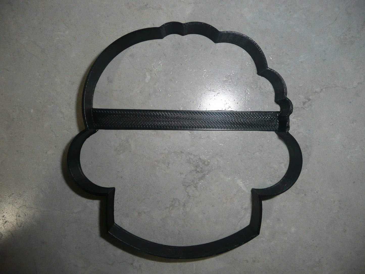 Monster Face Outline Scary Creature Halloween Cookie Cutter USA PR3123