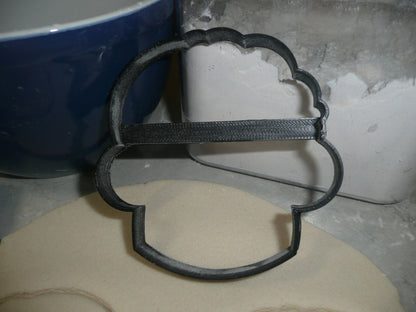 Monster Face Outline Scary Creature Halloween Cookie Cutter USA PR3123
