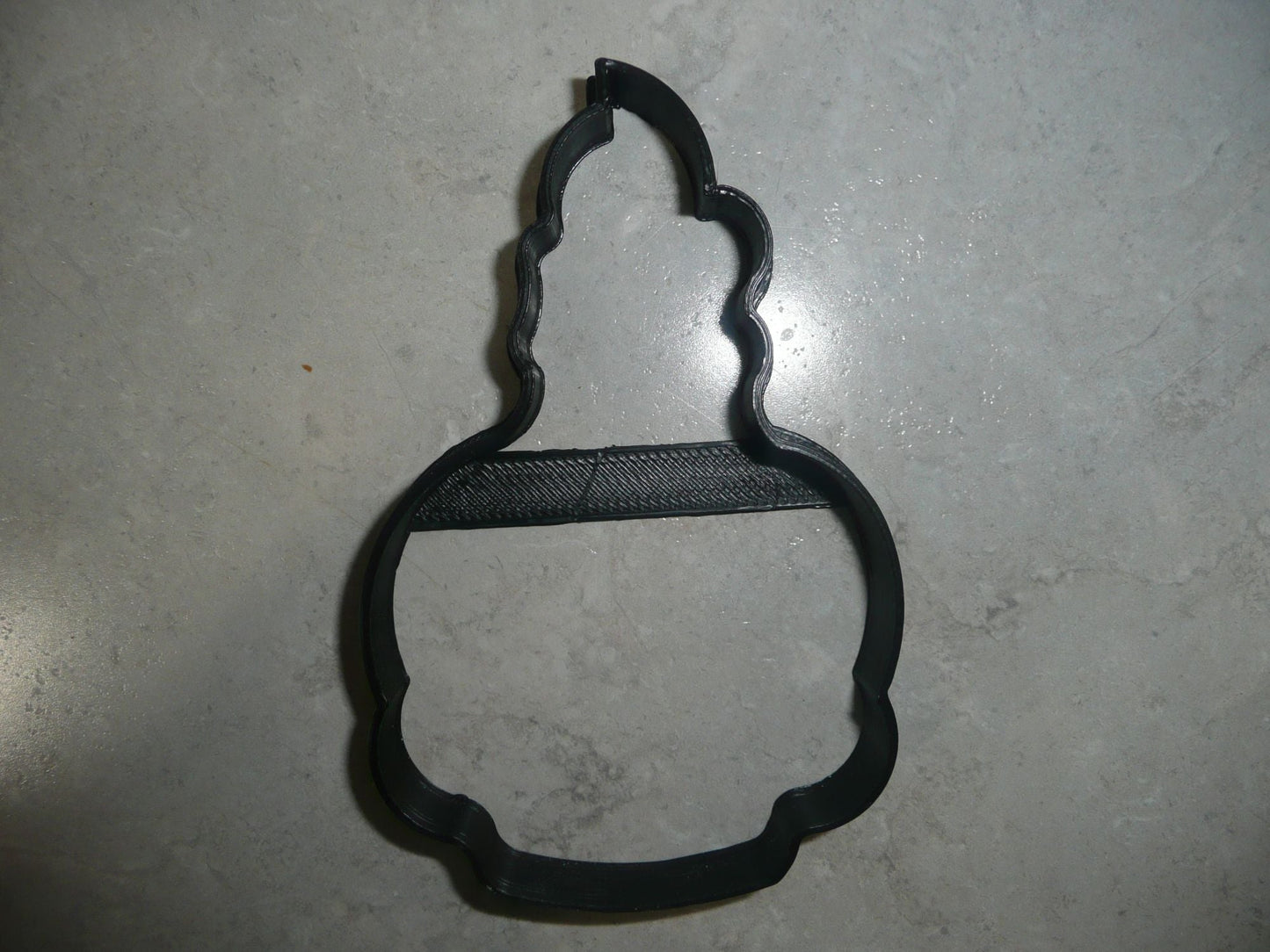 Skull With Candle Outline Halloween Magic Healing Cookie Cutter USA PR3169