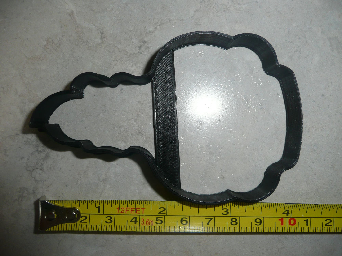 Skull With Candle Outline Halloween Magic Healing Cookie Cutter USA PR3169