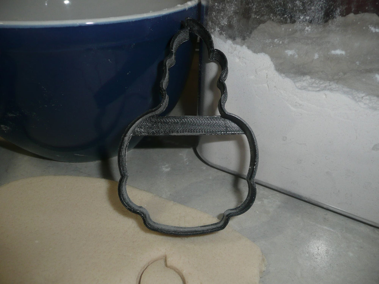 Skull With Candle Outline Halloween Magic Healing Cookie Cutter USA PR3169