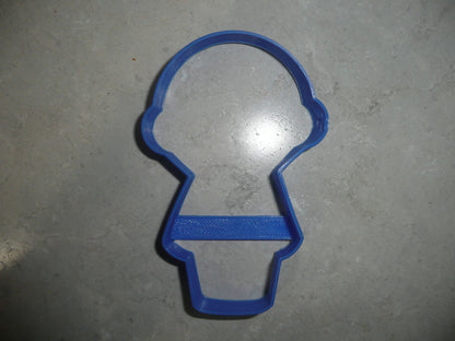 Boy Body With Round Head Outline Vintage Kid Toy Design Cookie Cutter USA PR3070