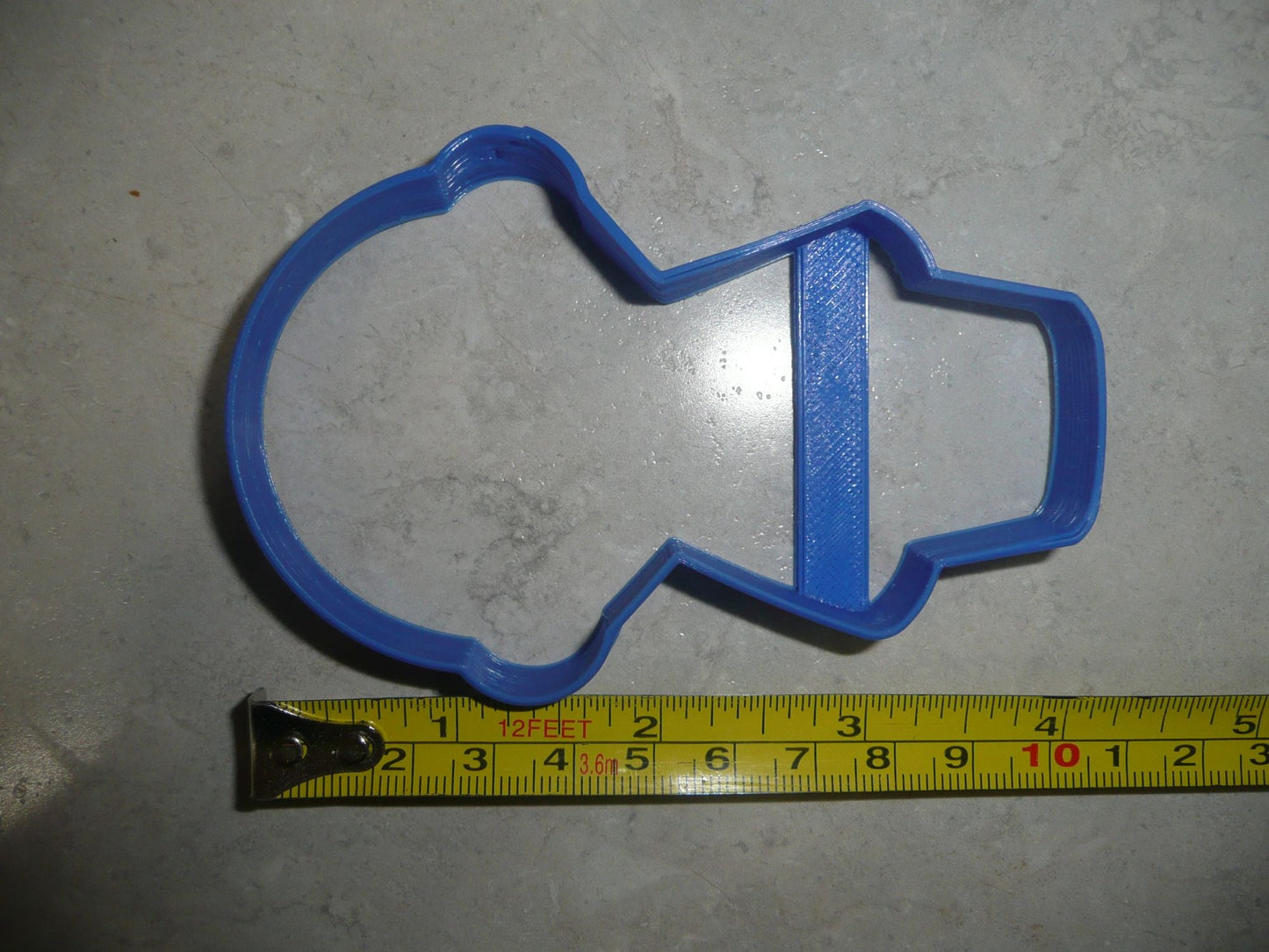 Boy Body With Round Head Outline Vintage Kid Toy Design Cookie Cutter USA PR3070