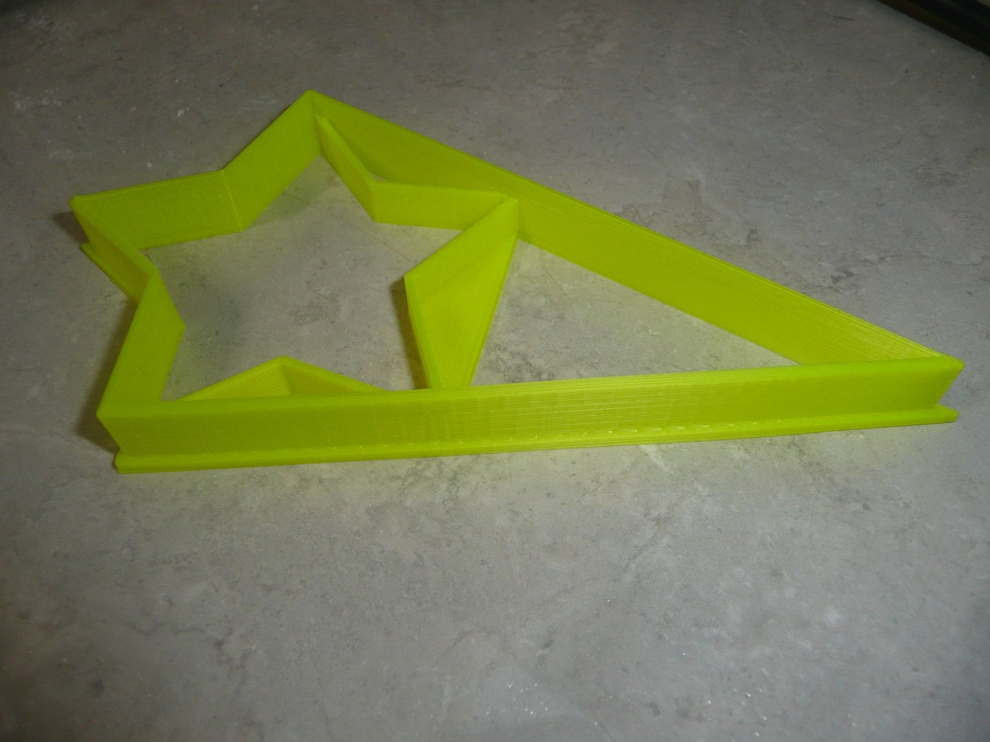 Star With Triangle Large Size Award Design Flag Cookie Cutter USA PR3046