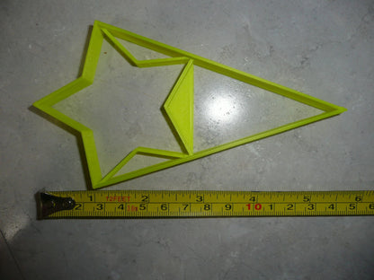 Star With Triangle Large Size Award Design Flag Cookie Cutter USA PR3046