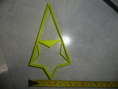 Star With Triangle Large Size Award Design Flag Cookie Cutter USA PR3046