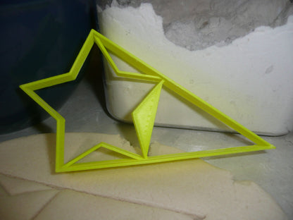 Star With Triangle Large Size Award Design Flag Cookie Cutter USA PR3046