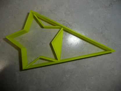 Star With Triangle Medium Size Award Design Flag Cookie Cutter USA PR3047