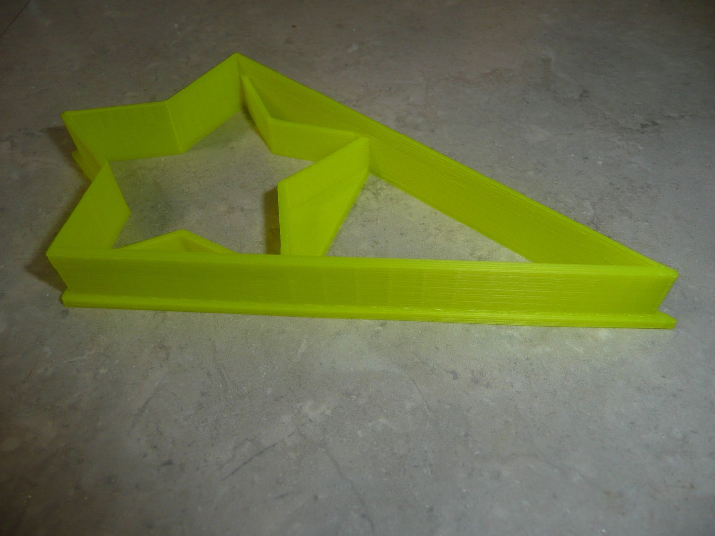 Star With Triangle Medium Size Award Design Flag Cookie Cutter USA PR3047