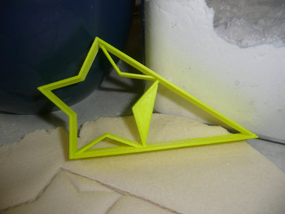 Star With Triangle Medium Size Award Design Flag Cookie Cutter USA PR3047