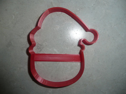 Santa Face Outline Rudolph Christmas Cartoon Cookie Cutter USA PR3051
