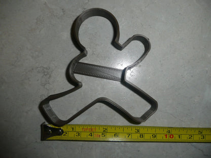 Ninja Gingerbread Man Outline Pose 1 Christmas Cookie Cutter USA PR3208