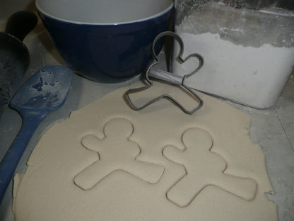 Ninja Gingerbread Man Outline Pose 1 Christmas Cookie Cutter USA PR3208