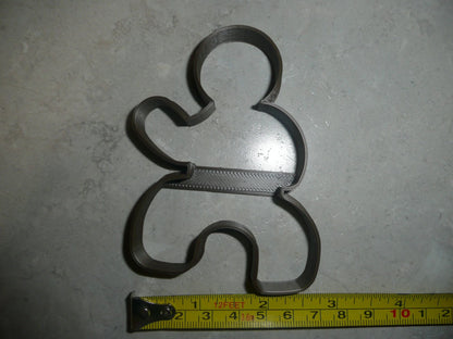 Ninja Gingerbread Man Outline Pose 2 Christmas Cookie Cutter USA PR3209