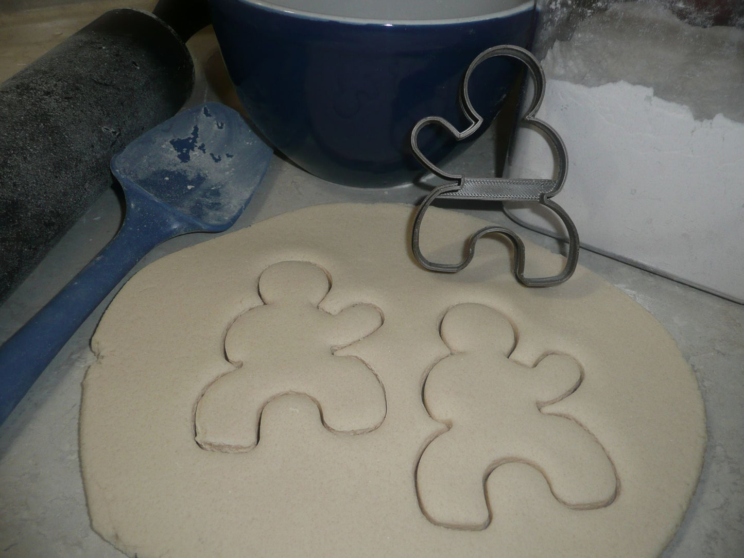 Ninjabread Ninja Gingerbread Men Christmas Set Of 4 Cookie Cutters USA PR1392