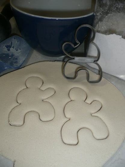 Ninja Gingerbread Man Outline Pose 2 Christmas Cookie Cutter USA PR3209